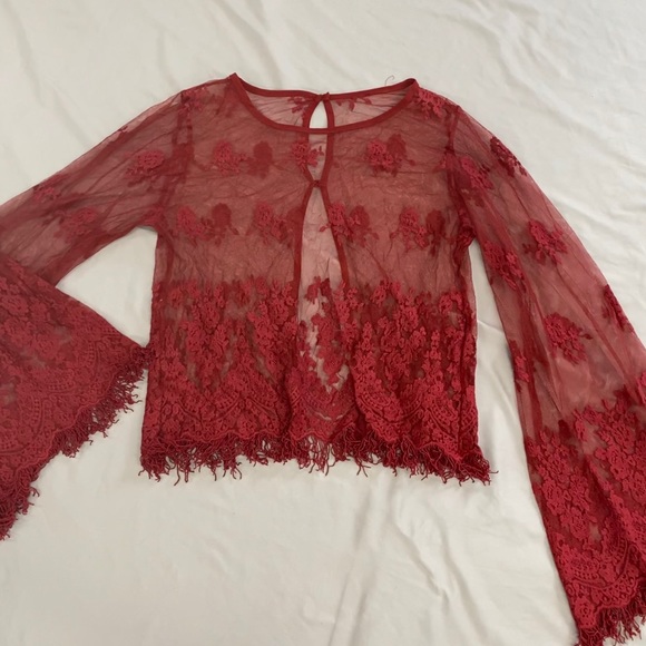 Tops - Sheer top